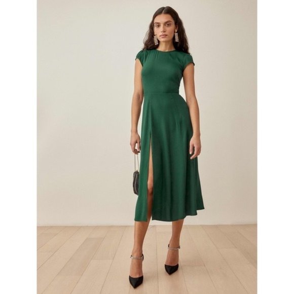 Reformation Dresses & Skirts - Reformation Gavin Dress in Emerald